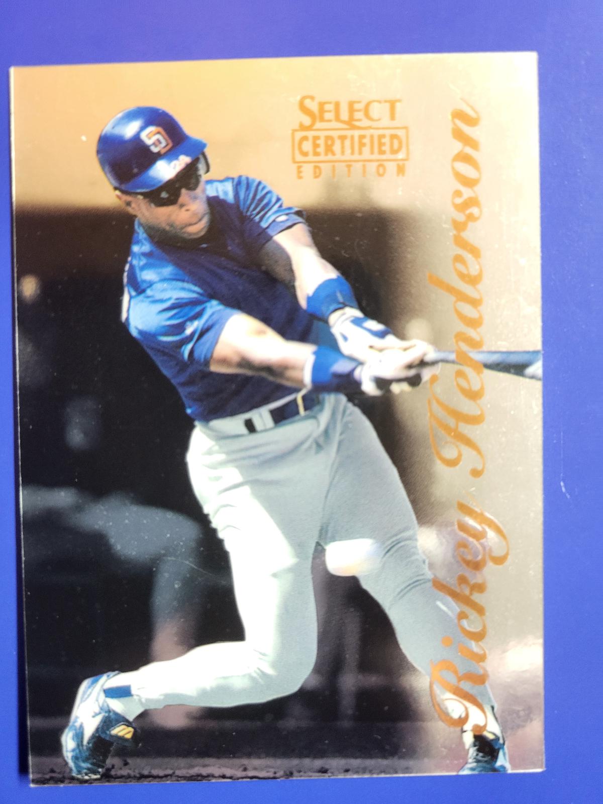 Rickey Henderson [Mirror Gold] #70