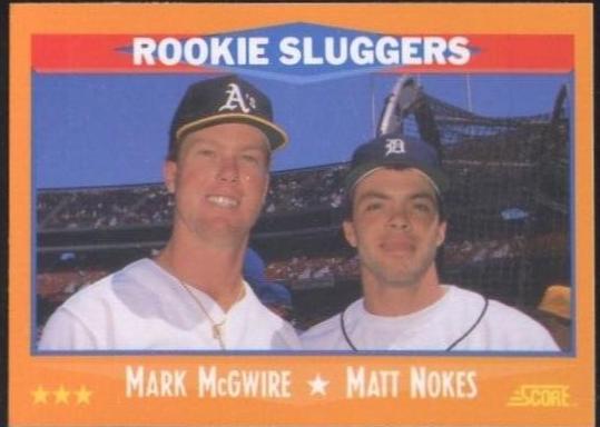 Rookie Sluggers [M. McGwire, M. Nokes] #648