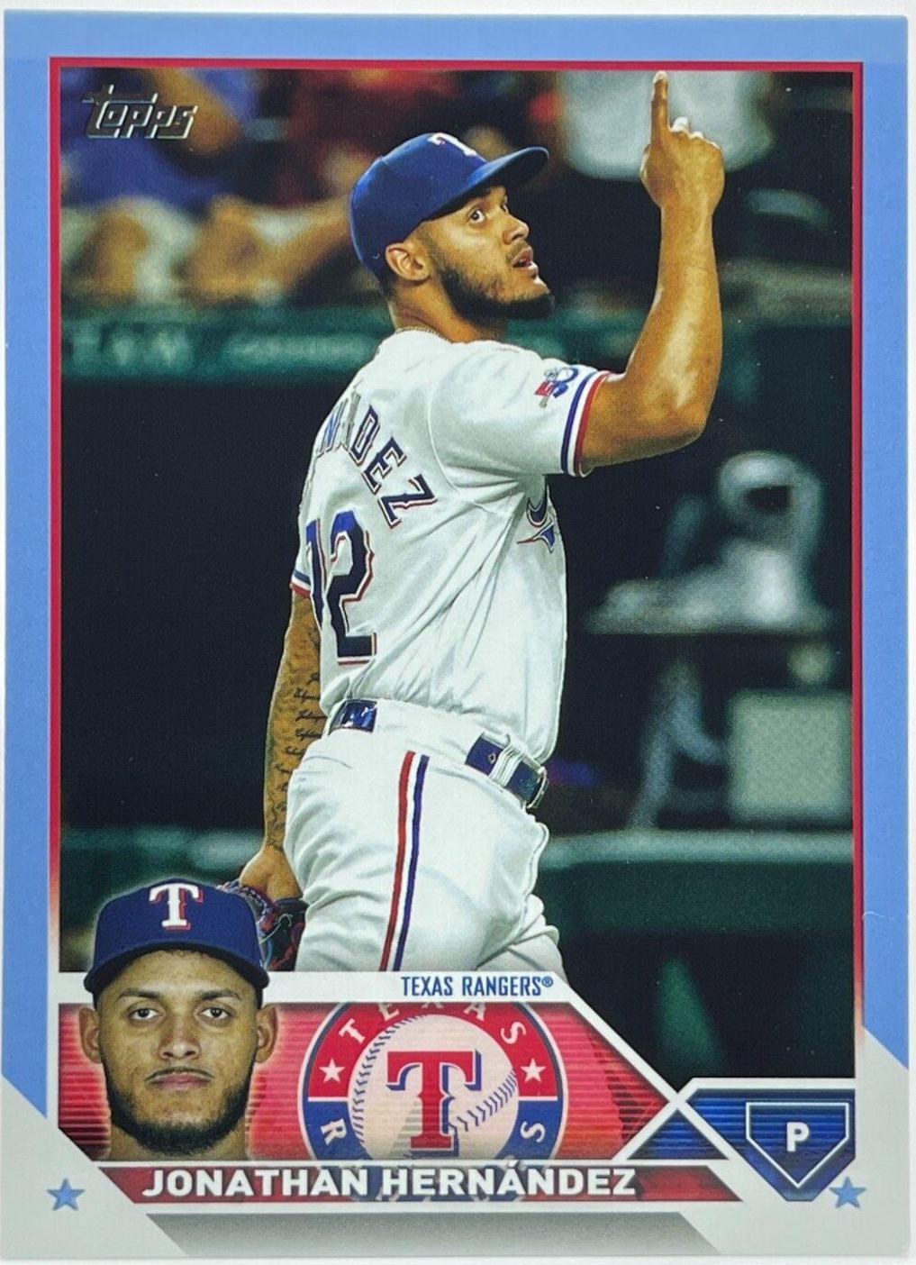 Jonathan Hernandez [Father's Day Blue] #US312
