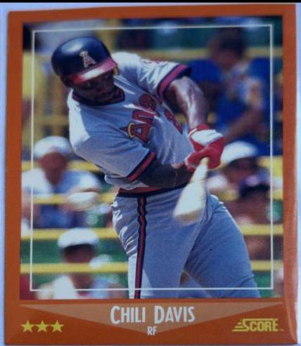 Chili Davis [Glossy] #28T