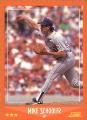 Mike Schooler [Glossy] #91T