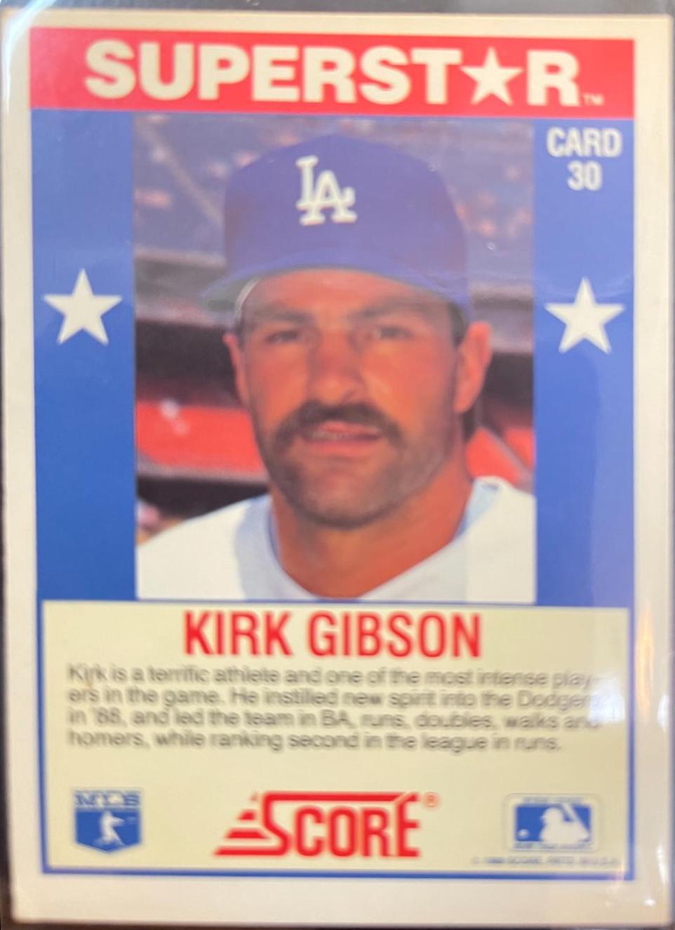 Kirk Gibson #30