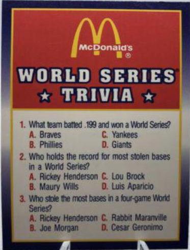 World Series Trivia #9