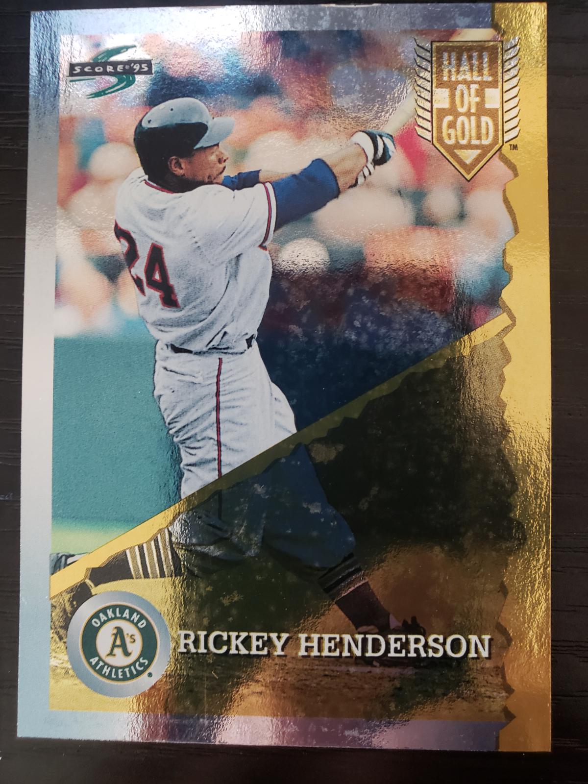Rickey Henderson [Hall of Gold] #HG102