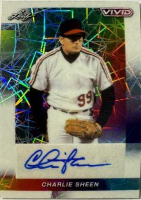 Charlie Sheen [White Laser] #BA-CS1