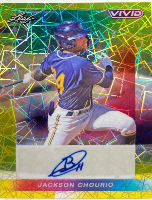 Jackson Chourio [Yellow Laser] #BA-JC3