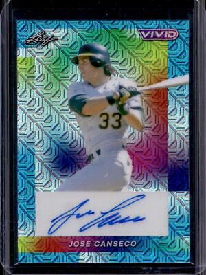 Jose Canseco [Teal Mojo] #BA-JC4