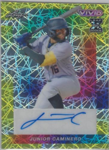 Junior Caminero [Teal Prismatic] #BA-JC1