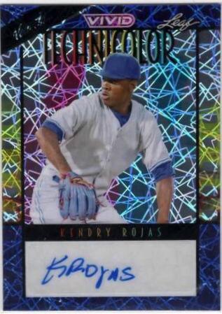 Kendry Rojas [Teal Laser] #BA-KR1