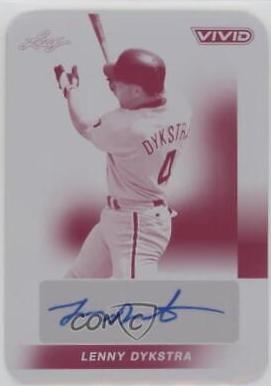 Lenny Dykstra [Teal Prismatic] #BA-LD1