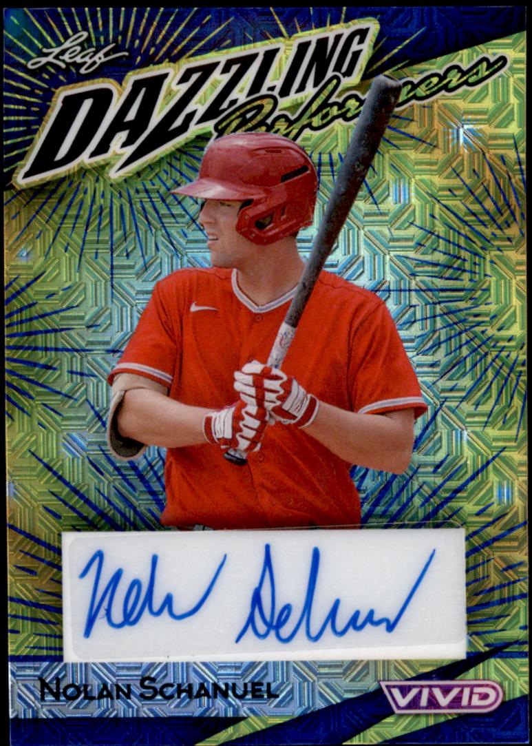 Nolan Schanuel [Navy Blue Mojo] #BA-NS1