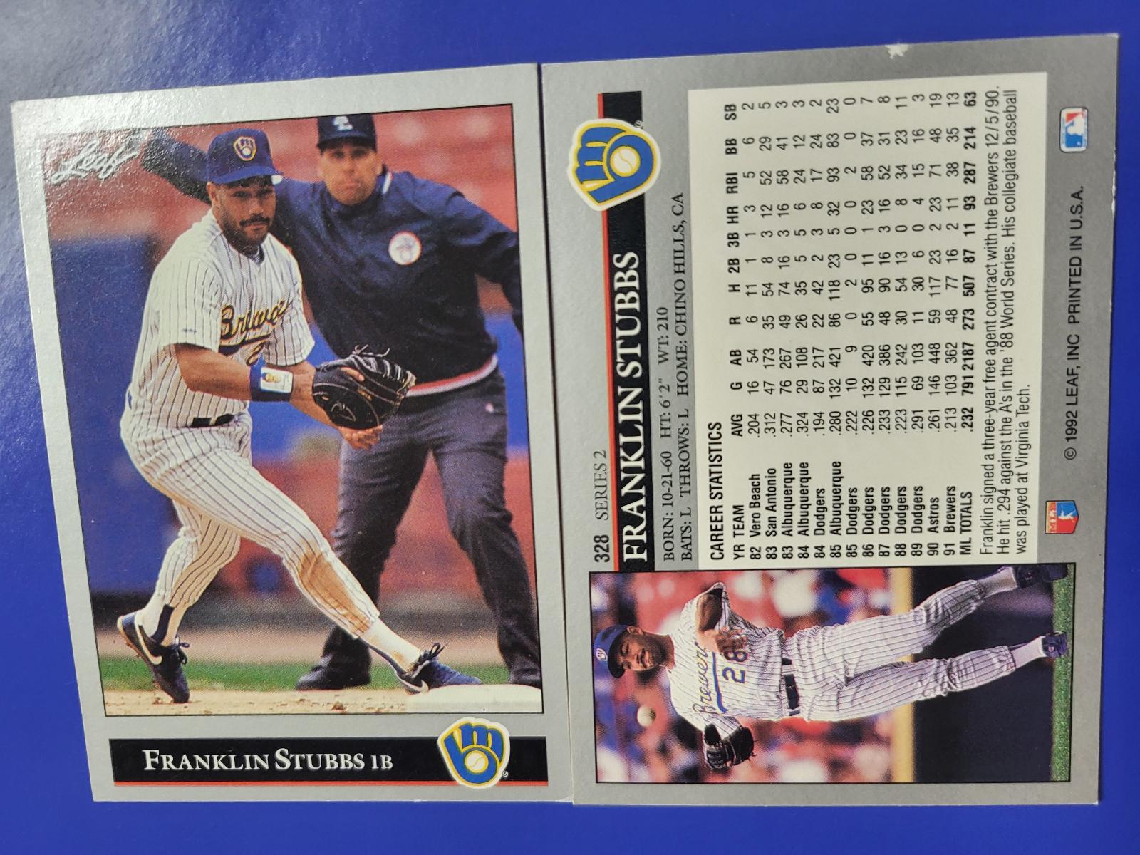 Franklin Stubbs #328