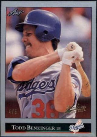 Todd Benzinger #257