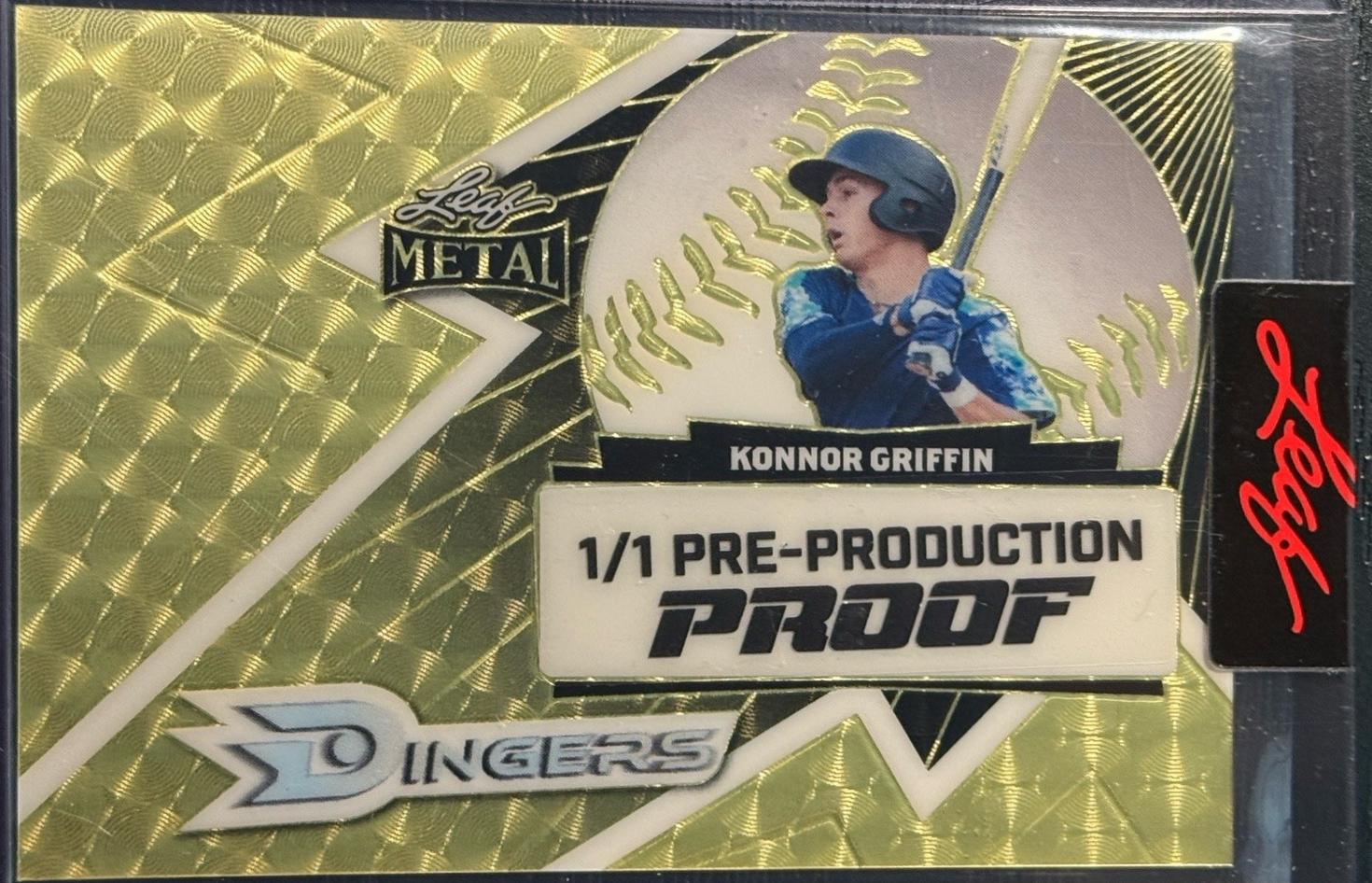 Konnor Griffin [Gold Prismatic] #101
