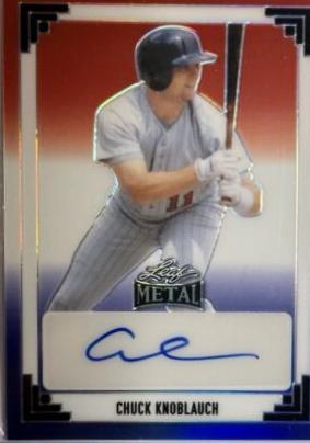 Chuck Knoblauch [Red White Blue Prismatic] #91A-CK1