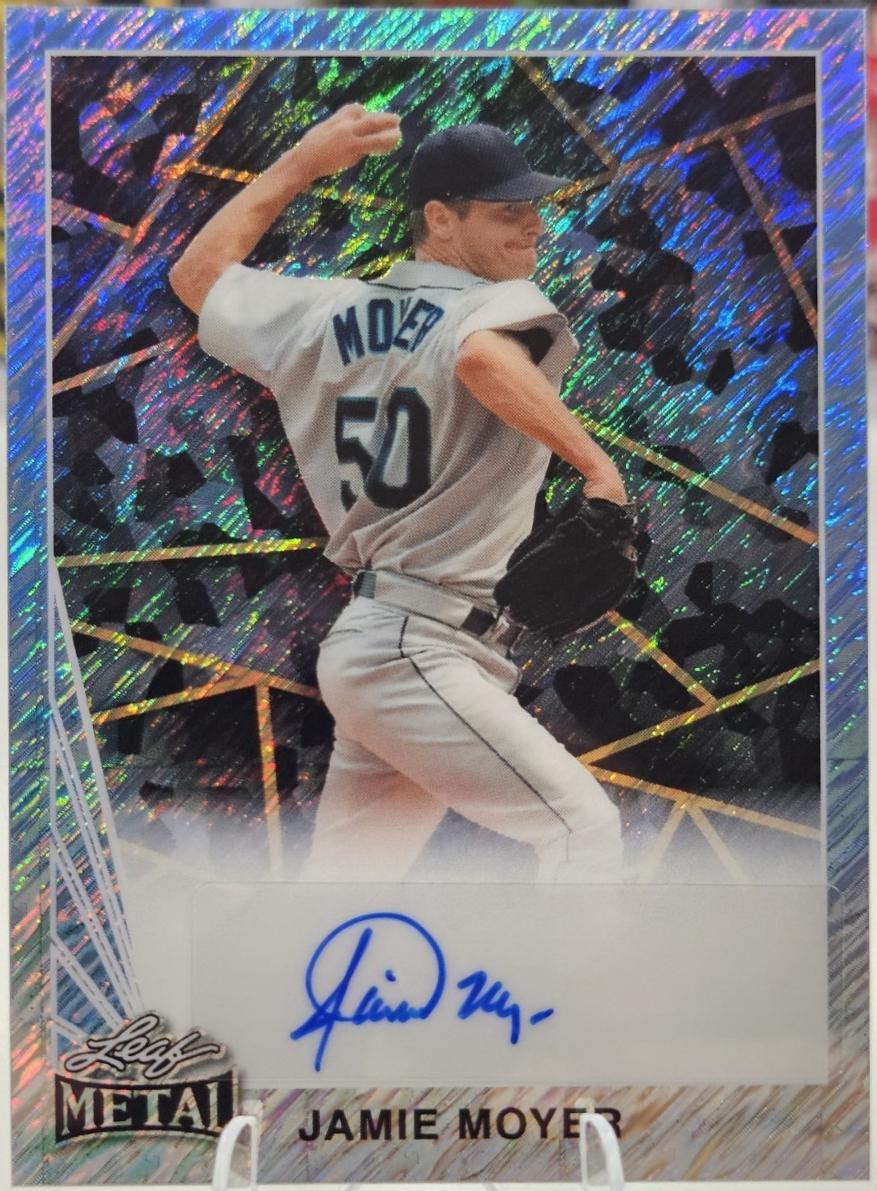 Jamie Moyer [Blue Prismatic] #91A-JM1