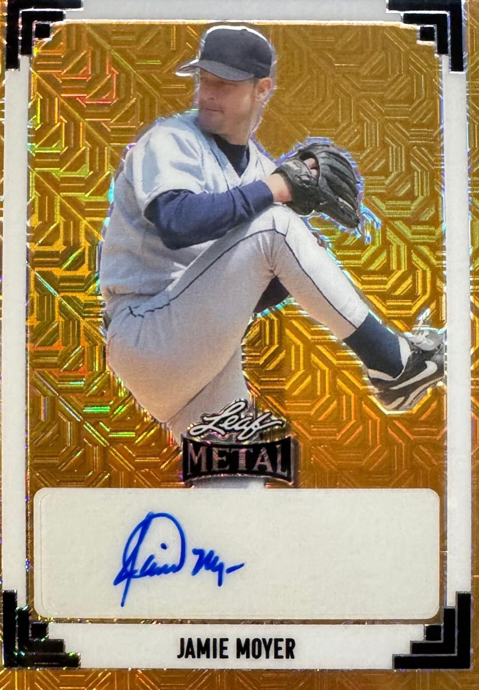 Jamie Moyer [Gold Mojo] #91A-JM1