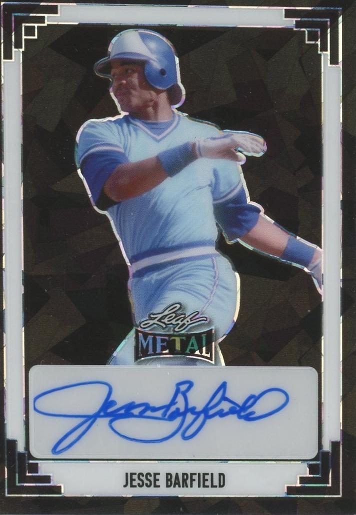 Jesse Barfield [Black Crystal] #91A-JB1