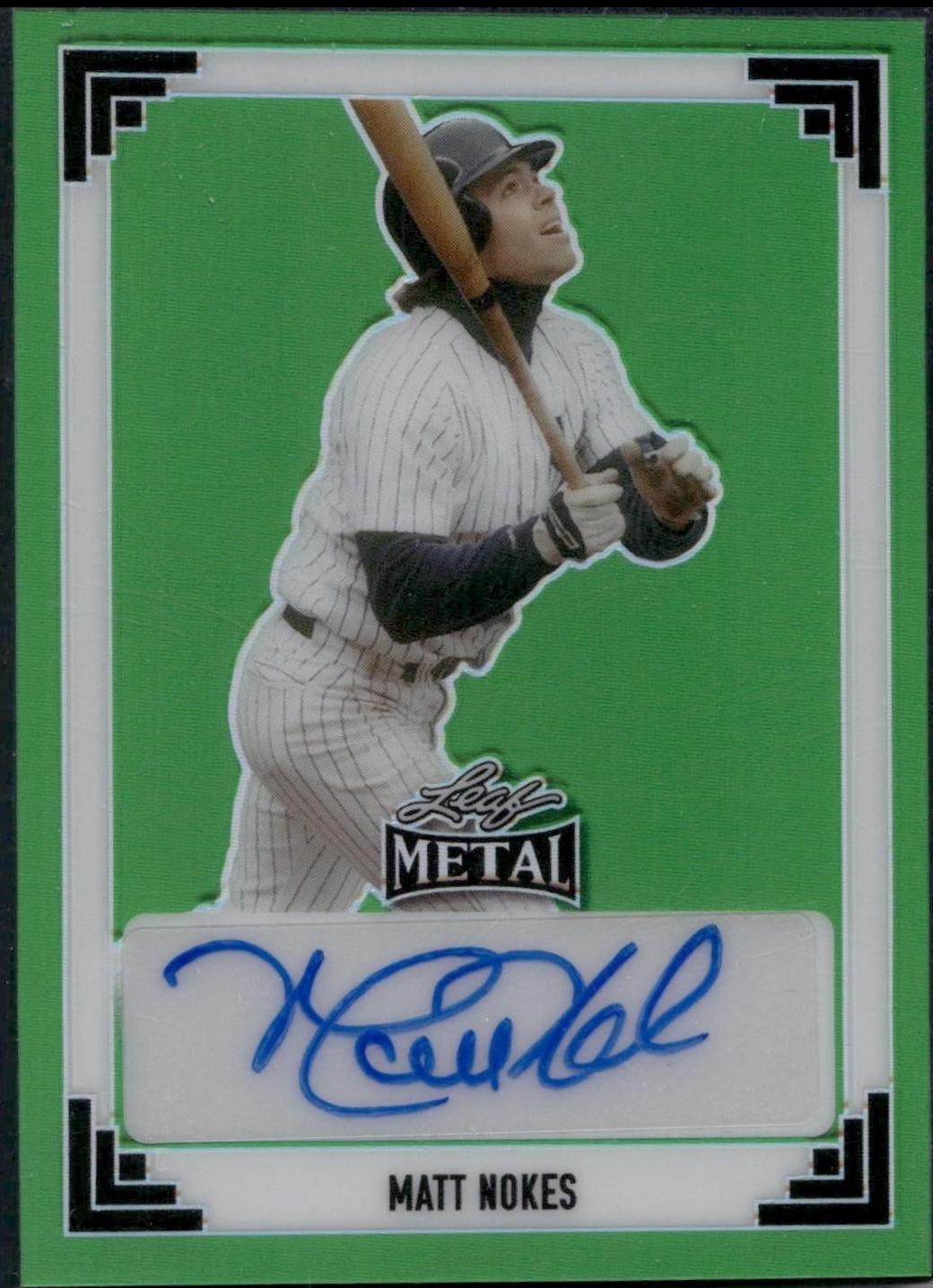 Matt Nokes [Green Prismatic] #91A-MN1