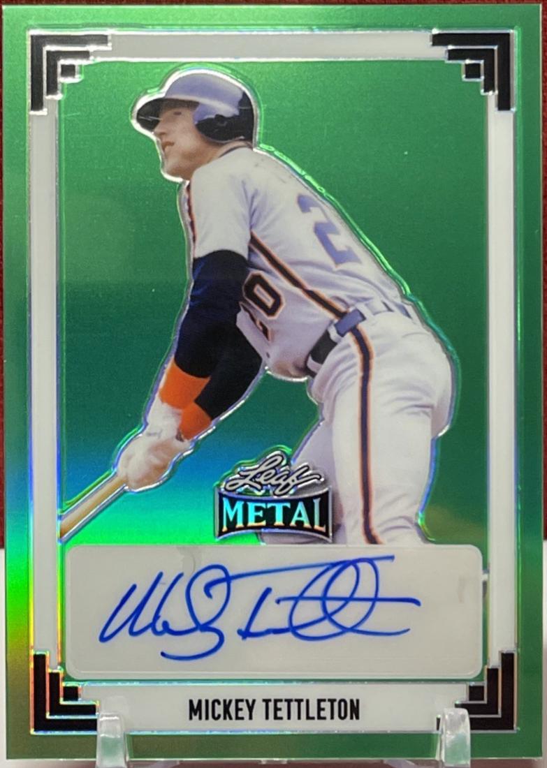 Mickey Tettleton [Green Prismatic] #91A-MT1