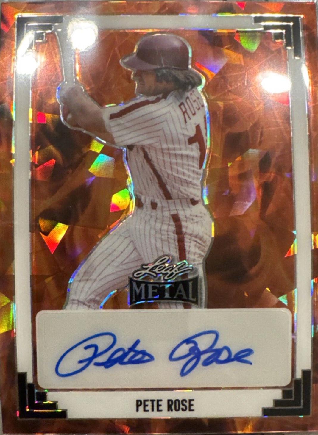 Pete Rose [Fire Crystal] #91A-PR1