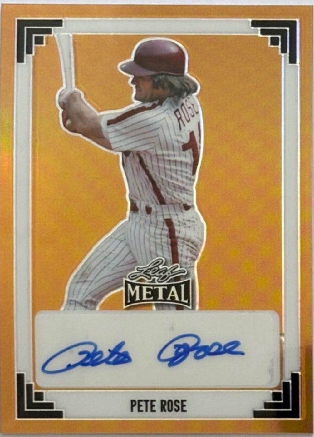 Pete Rose [Gold Prismatic] #91A-PR1