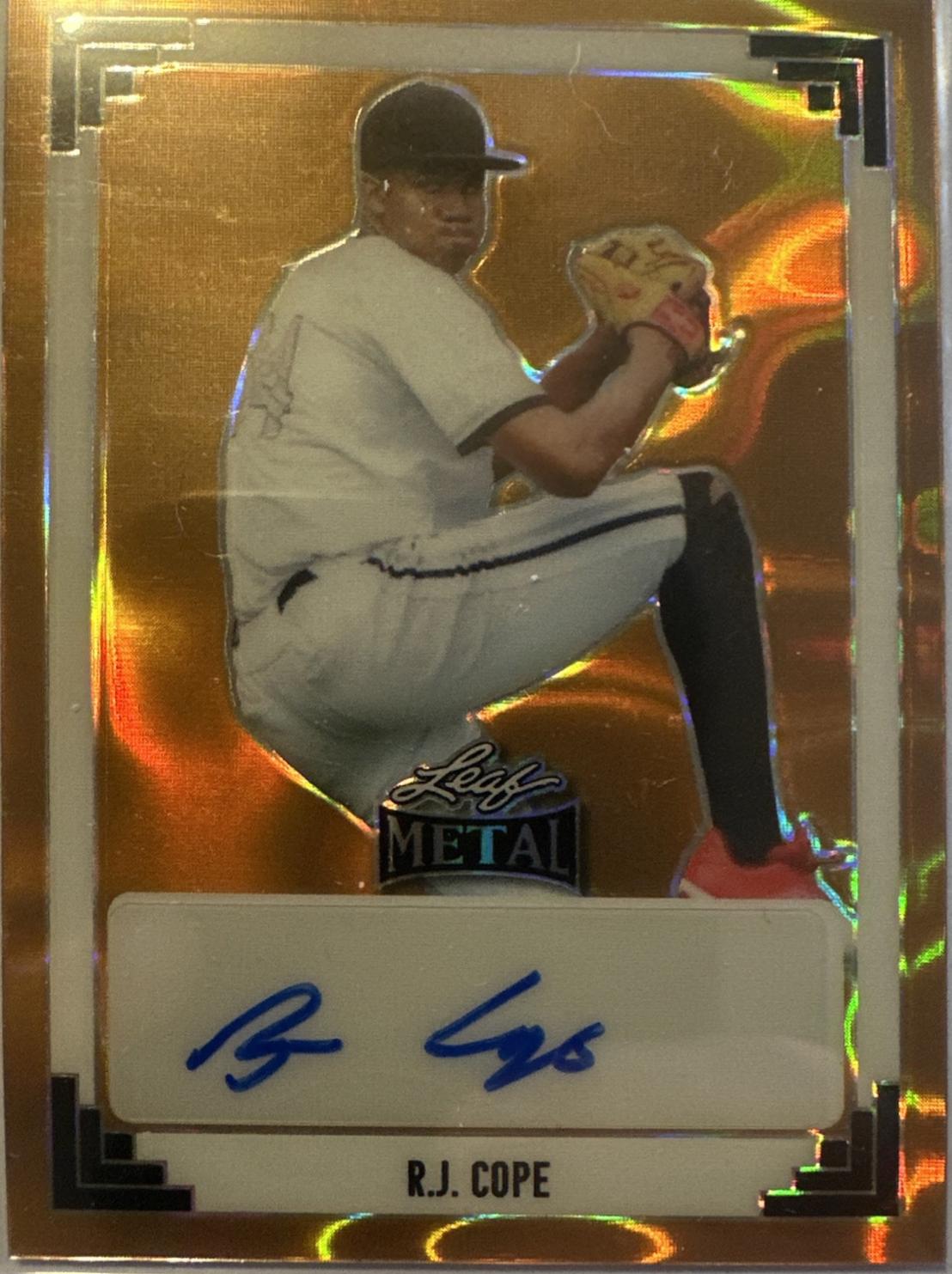 R.J. Cope [Gold Prismatic] #91A-RJC