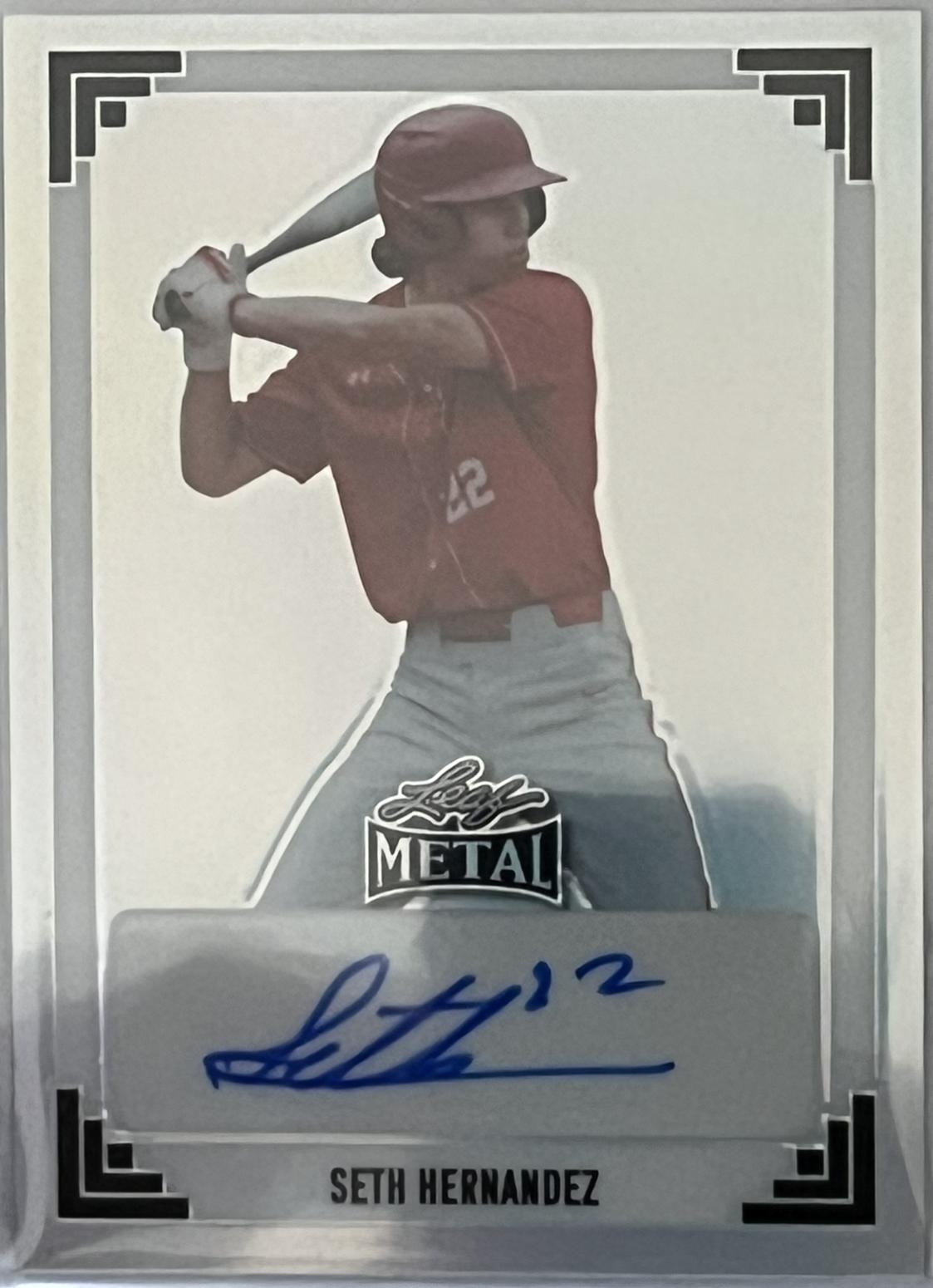 Seth Hernandez [Silver Prismatic] #91A-SH1