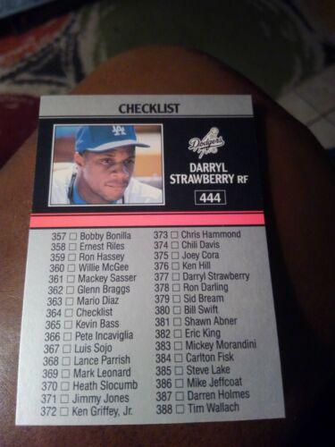 Darryl Strawberry [Checklist] #444