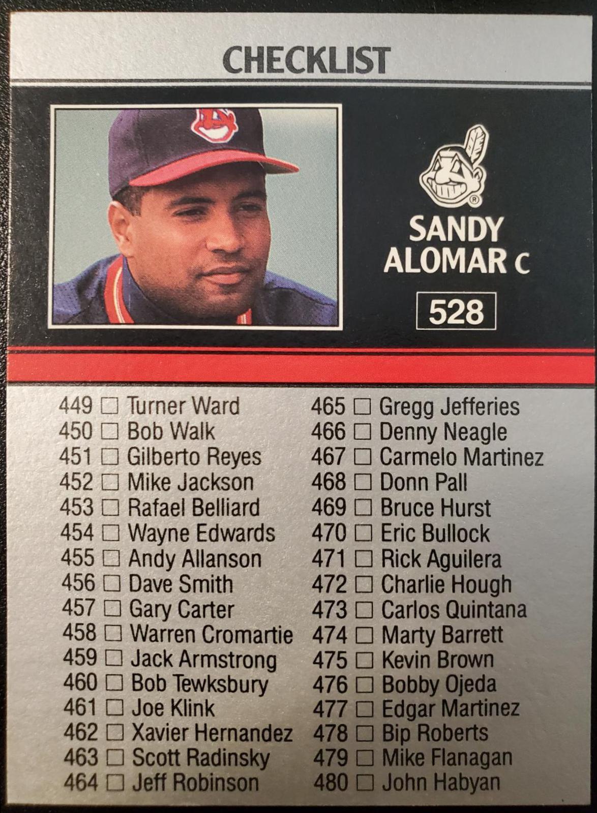 Sandy Alomar #528