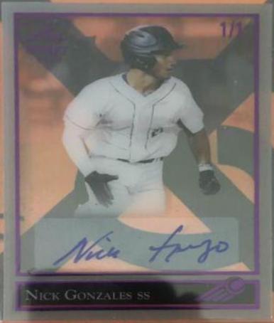 Nick Gonzales [Gold] #BA-NG1