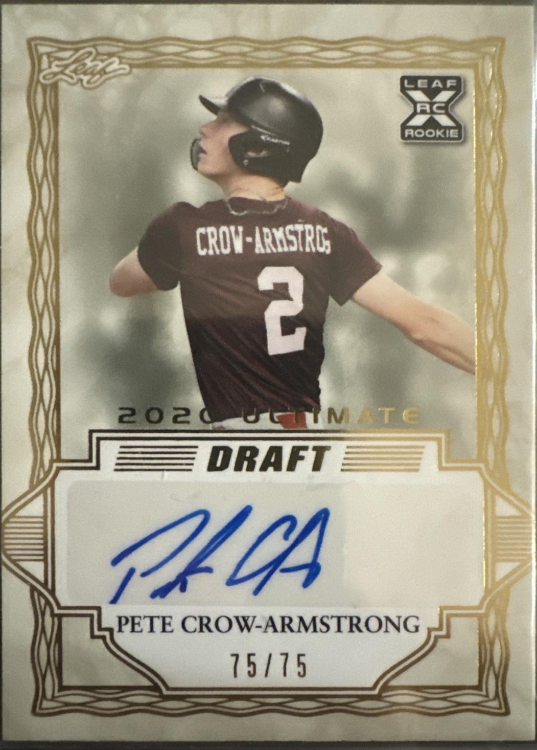 Pete Crow Armstrong [Gold Spectrum] #BA-PCA