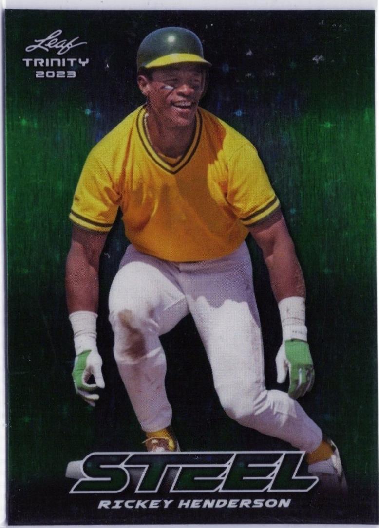 Rickey Henderson [Stars and Dots Green] #S-58