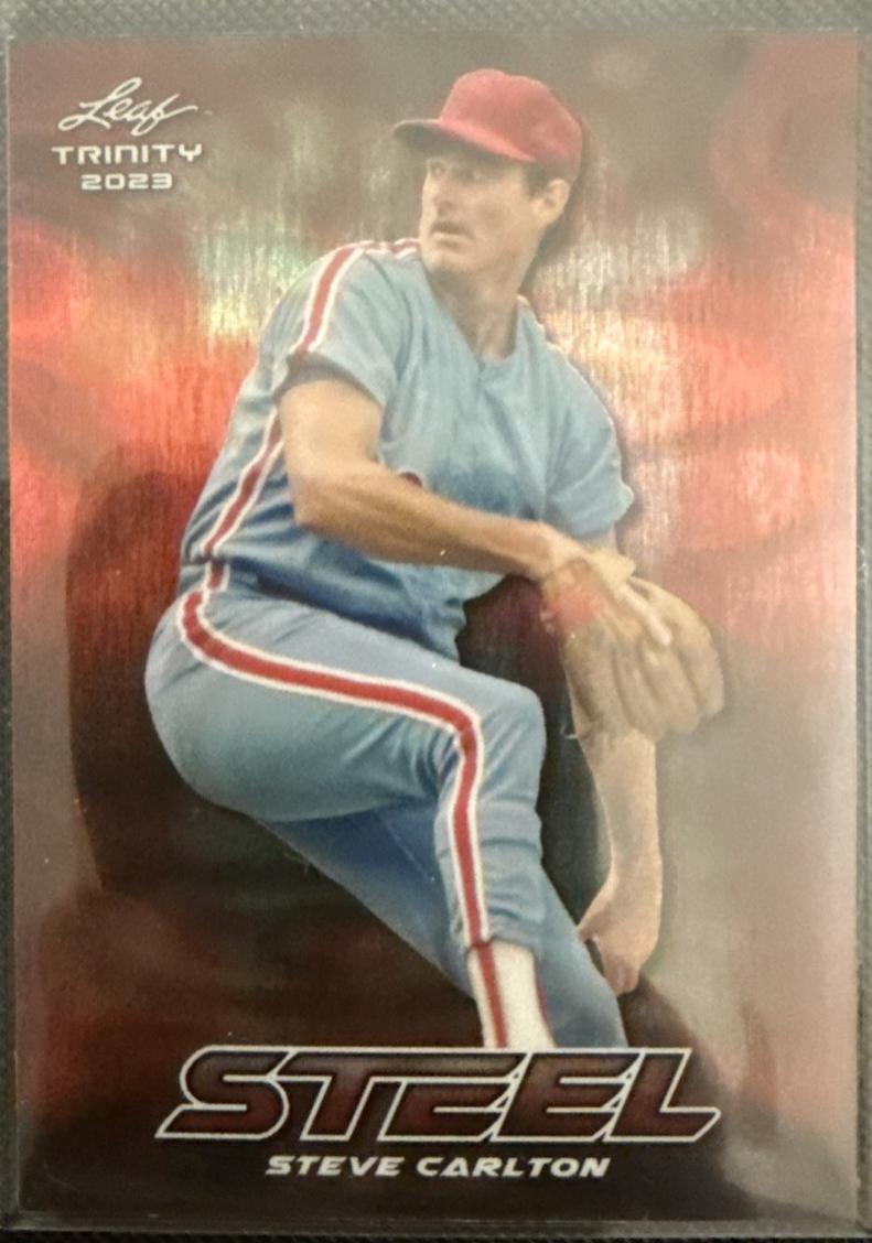 Steve Carlton [Lazer Red] #S-72