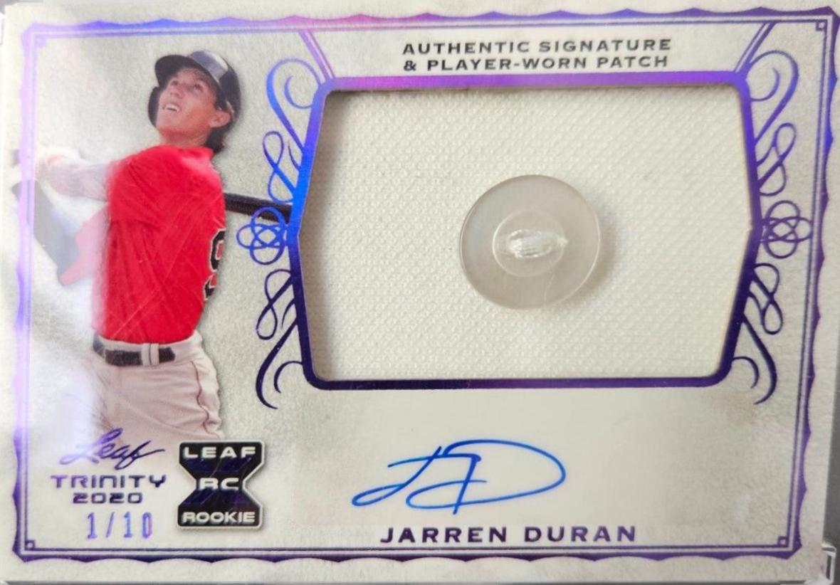 Jarren Duran [Purple] #PA-JD3