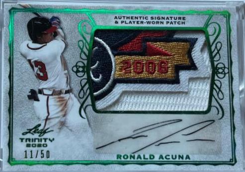 Ronald Acuna [Green] #PA-RA1