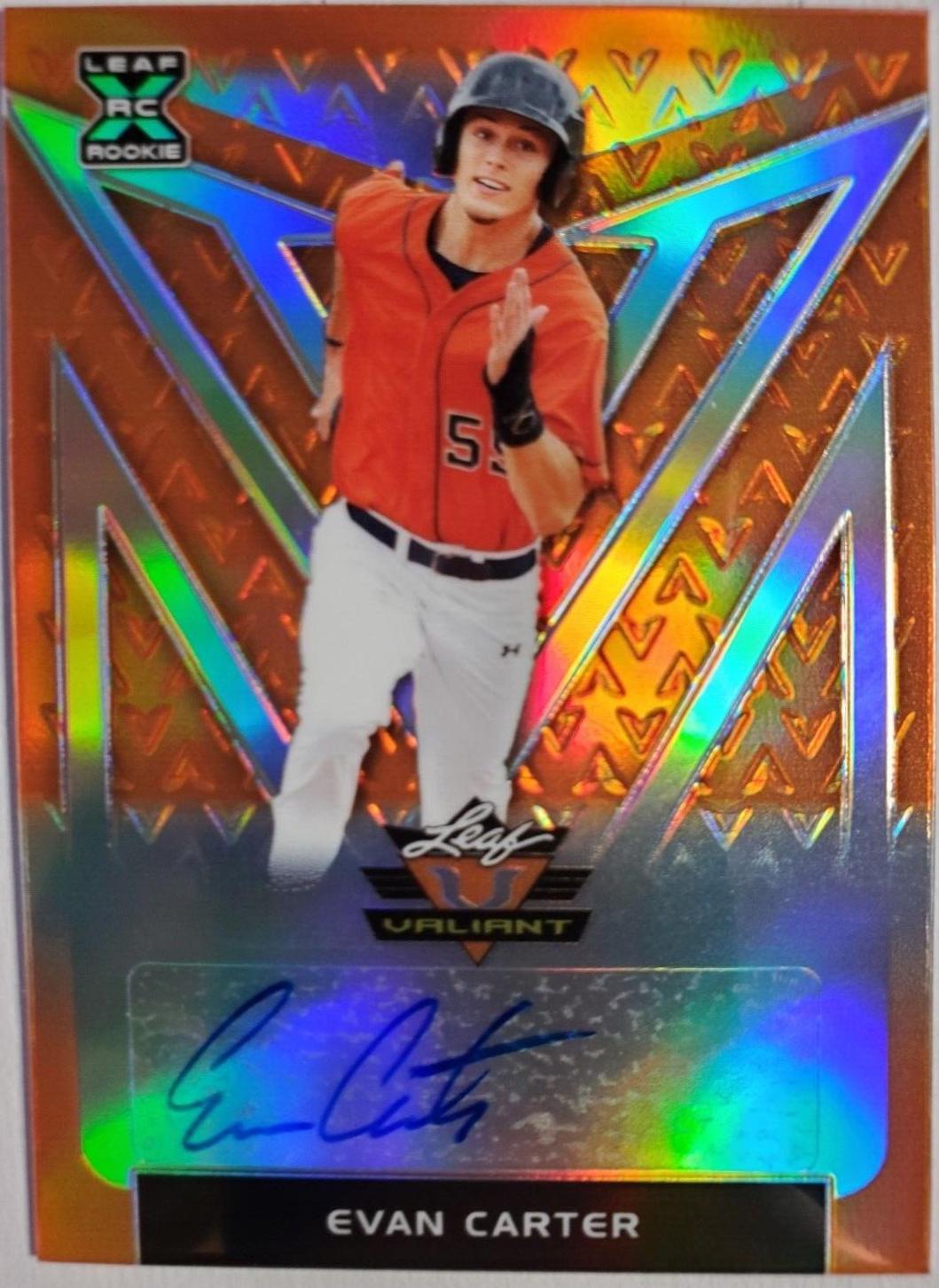 Evan Carter [Orange] #BA-EC2