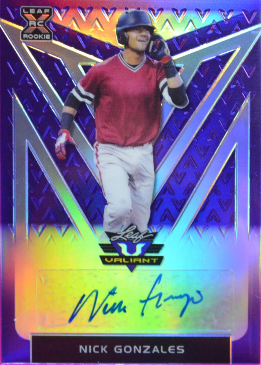 Nick Gonzales [Purple] #BA-NG1