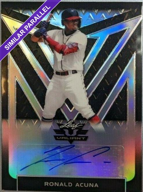Ronald Acuna [Blue] #BA-RA1