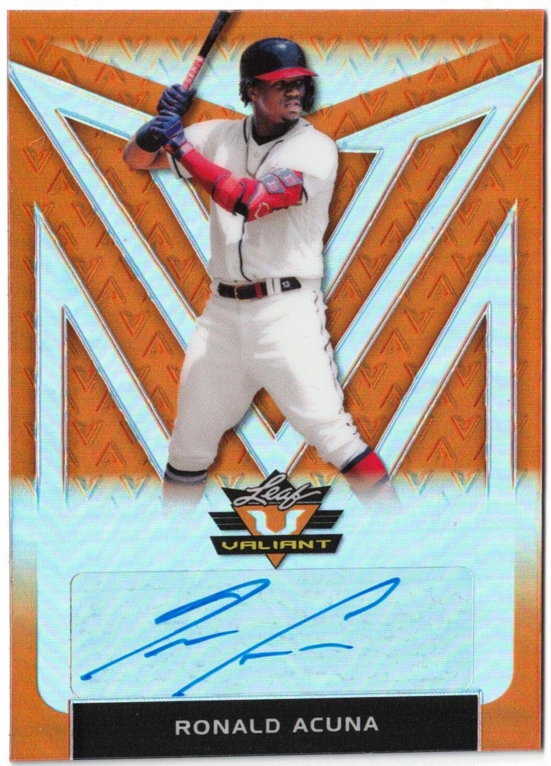 Ronald Acuna [Orange] #BA-RA1