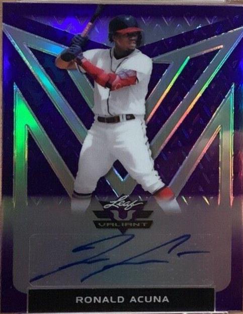 Ronald Acuna [Purple] #BA-RA1