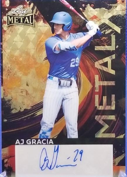 AJ Gracia [Prismatic Gold] #BA-AJG