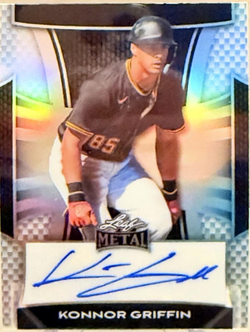 Konnor Griffin [Prismatic Silver] #BA-KG1