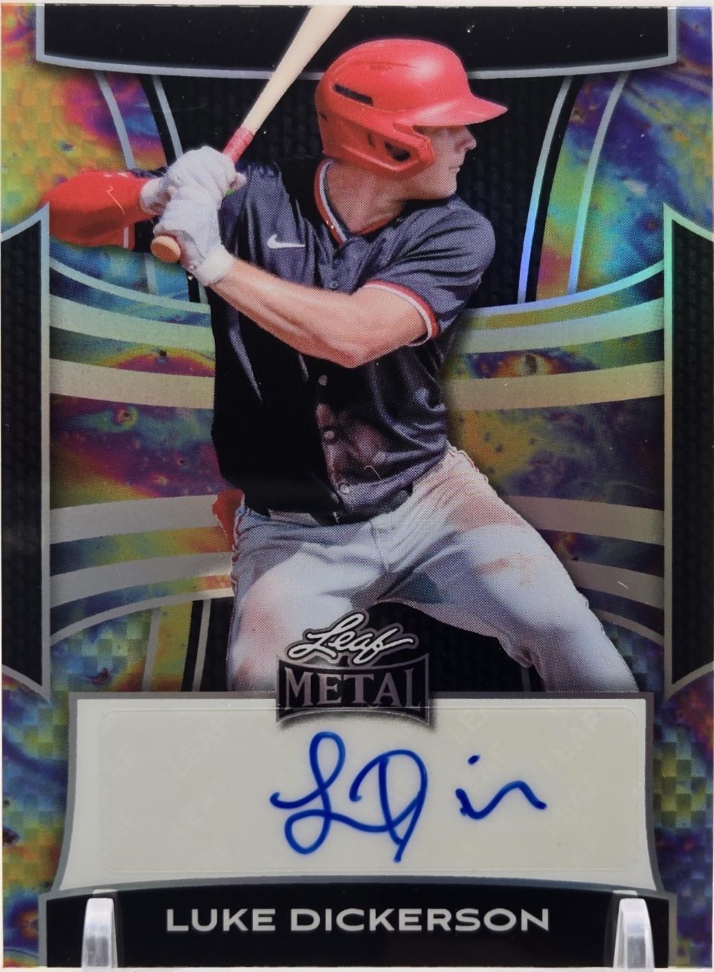 Luke Dickerson [Prismatic Oil Slick] #BA-LD1