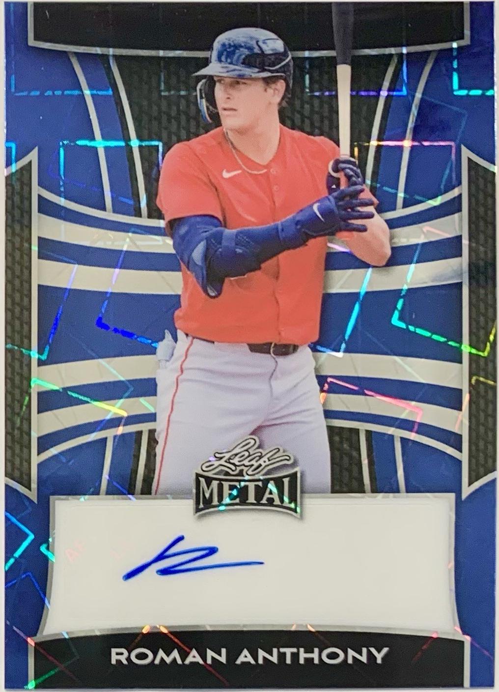 Roman Anthony [Laser Blue] #BA-RA1