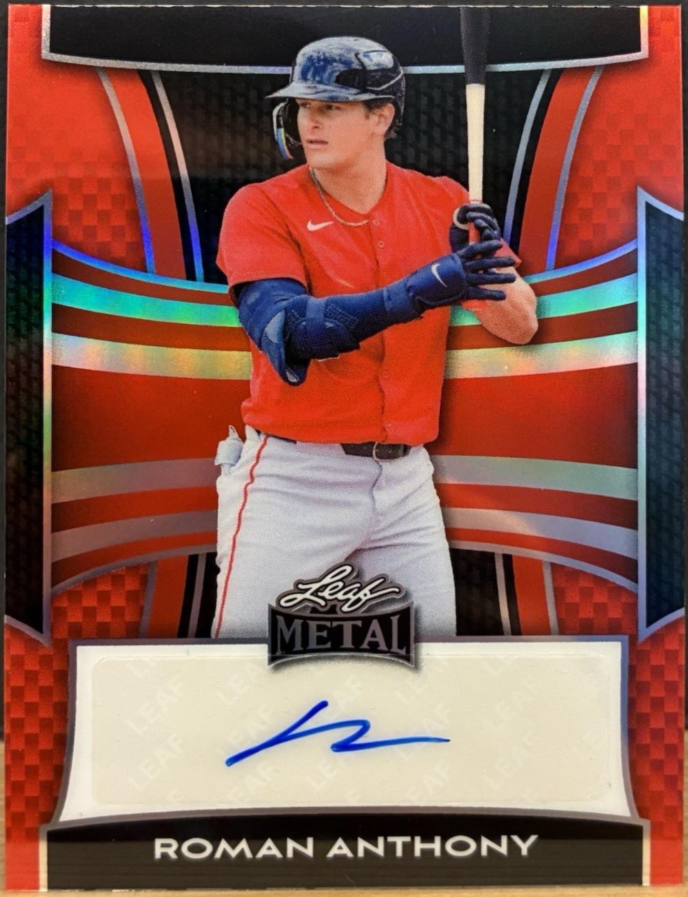 Roman Anthony [Prismatic Red] #BA-RA1