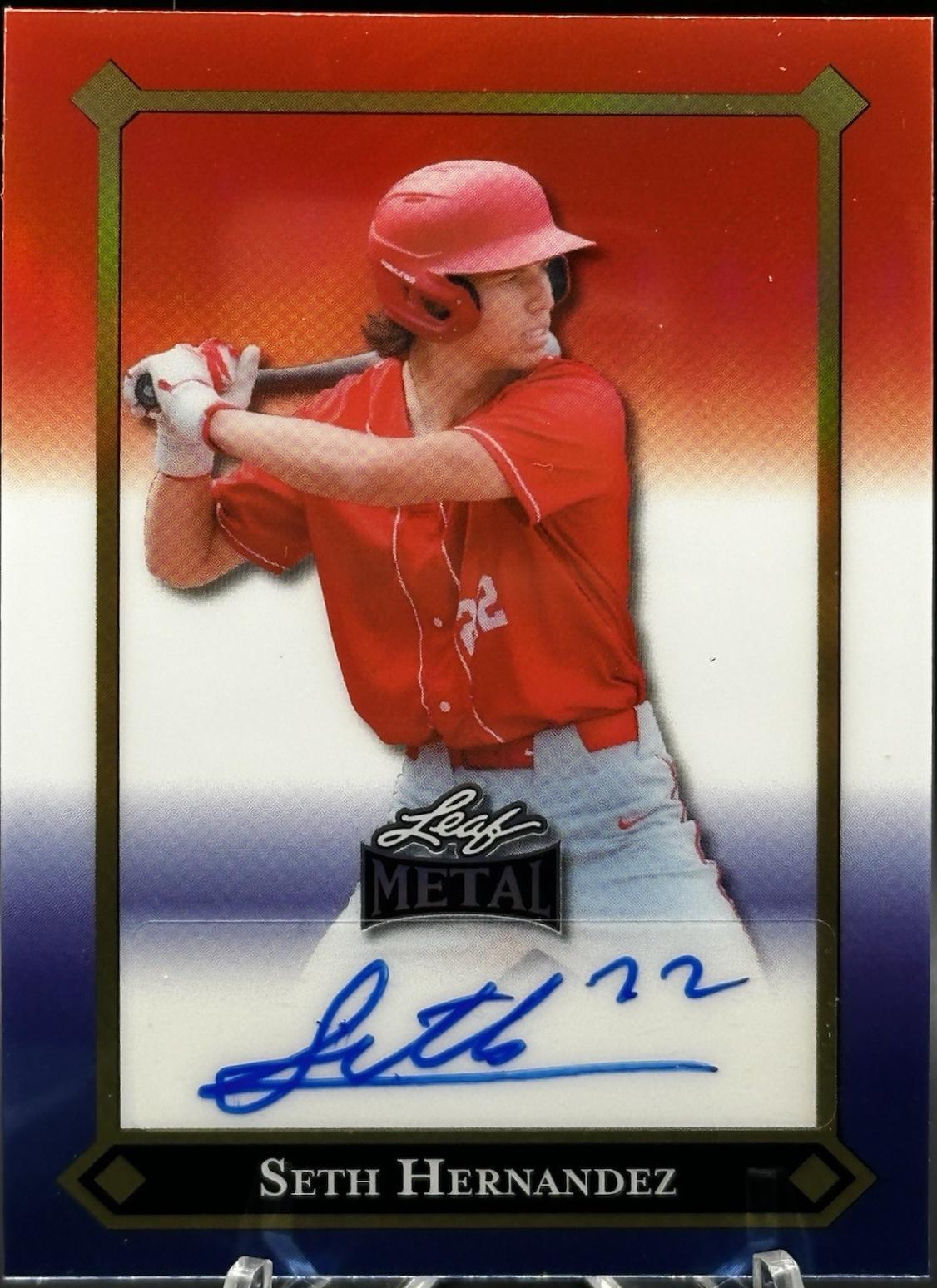 Seth Hernandez [Prismatic Red, White, and Blue] #BA-SH1