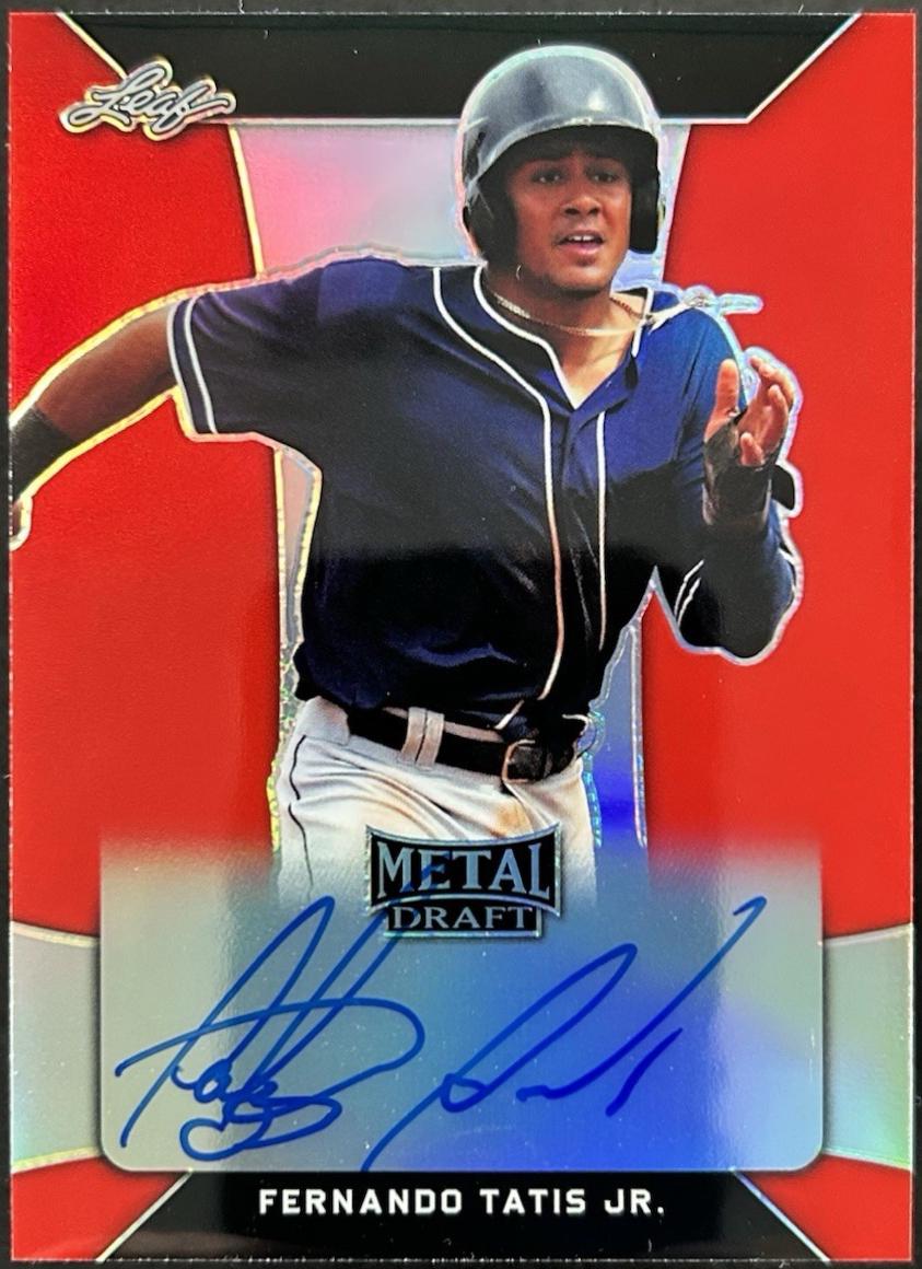 Fernando Tatis Jr. [Red] #BA-FT1