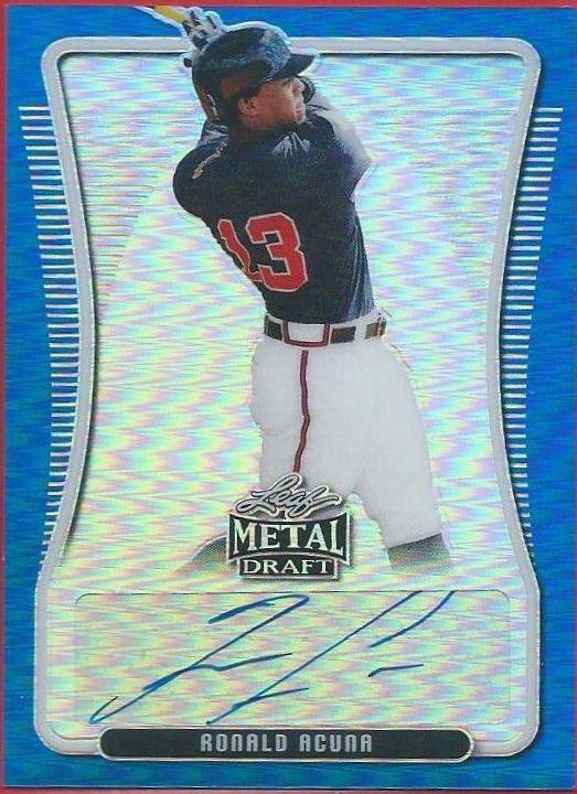 Ronald Acuna [Blue] #BA-RA1