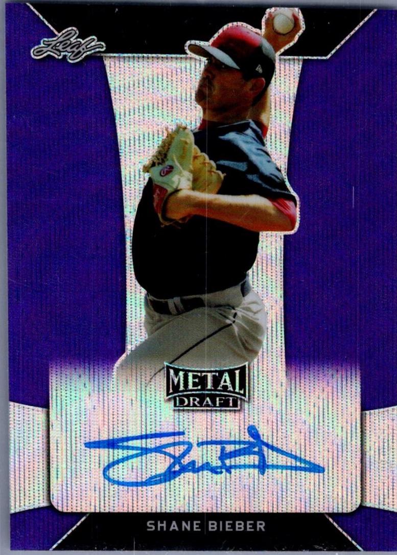 Shane Bieber [Purple Wave] #BA-SB2